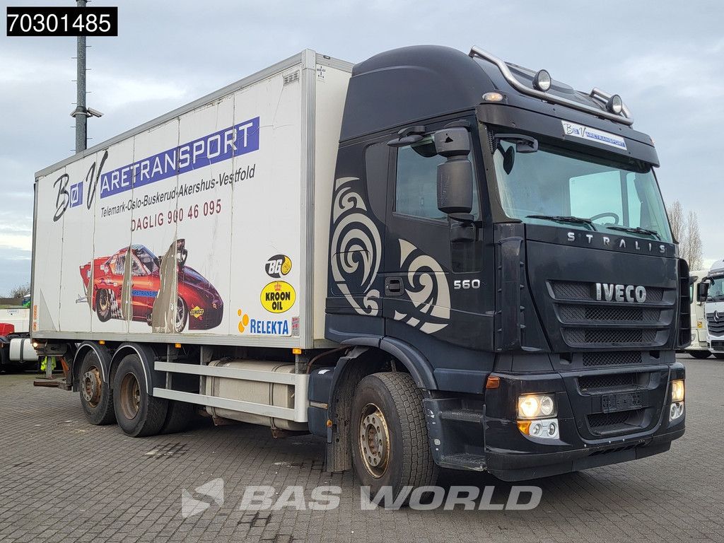 Iveco Stralis 560 6X2 Retarder Automatic Lift Axle 1500kg Tailgate Euro 5