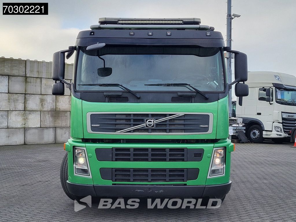 Volvo FM FM 340 6X2 Palfinger PK23002 Crane 10m3 3-way tipper Lift+steering axle Euro 5