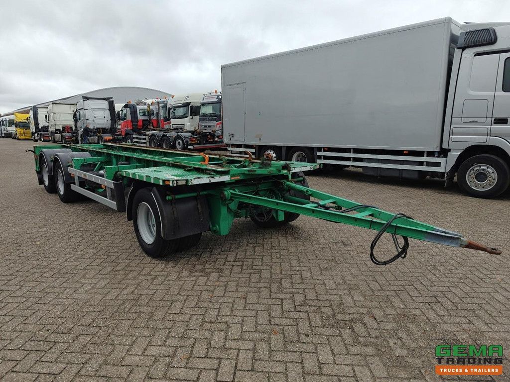 Burg BPA 10-18 ACXXX 3-axle BPW - Container System 6.9m - Drum brakes - Air suspension - Central lubrication - 11/2026 MOT