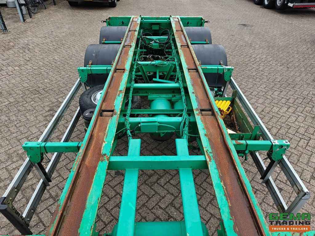 Burg BPA 10-18 ACXXX 3-axle BPW - Container System 6.9m - Drum brakes - Air suspension - Central lubrication - 11/2026 MOT