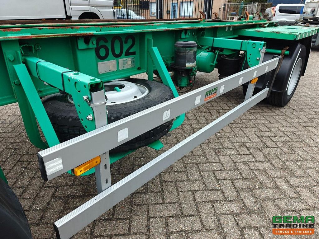 Burg BPA 10-18 ACXXX 3-axle BPW - Container System 6.9m - Drum brakes - Air suspension - Central lubrication - 11/2026 MOT