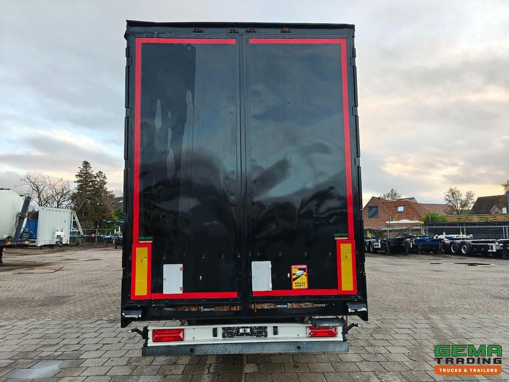 Fliegl SDS 3-Assen SAF - MEGA - 6310KG - Schuifzeilen/Dak - Schijfremmen - Coil Goot - Gereedschapskisten