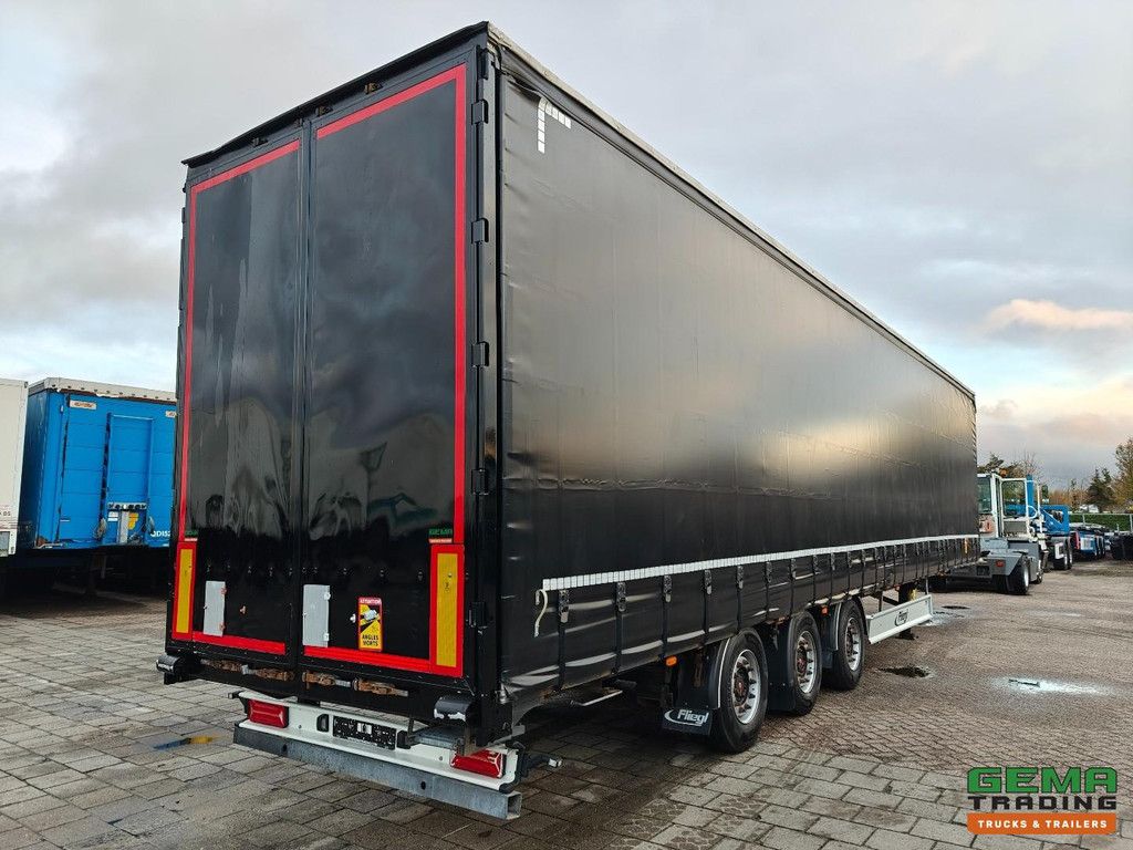 Fliegl SDS 3-Assen SAF - MEGA - 6310KG - Schuifzeilen/Dak - Schijfremmen - Coil Goot - Gereedschapskisten