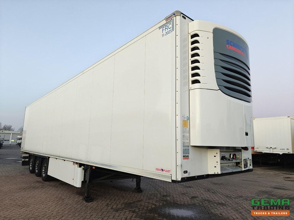 Schmitz Cargobull SCB S3B 3-Assen Schmitz - Schijfremmen - Koel-VriesTransport - Schmitz TKM Koeler 5.000uur - Dubbele Vloer - PalletKisten