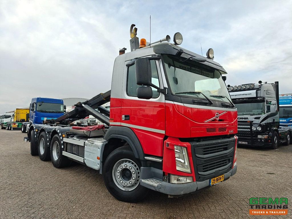 Volvo FM 460 8x4/4 Day Cab Euro6B - Hook Arm System Hyvalift 30.62S 30T - Hub Reduction - Lift/Chasing Axle - Trailing Jaw