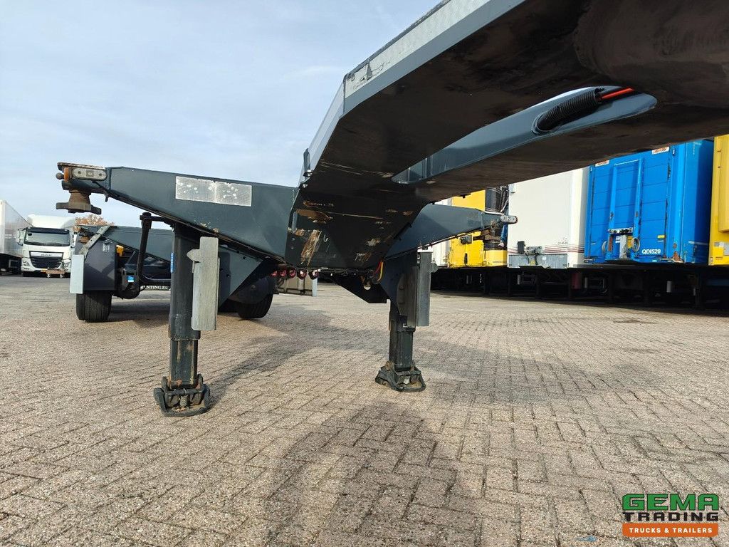 D-Tec FLEXITRAILER VCC-01 MULTI 3 axles SAF - Multi - Lift axle - Disc brakes - All connections - 4834 kg