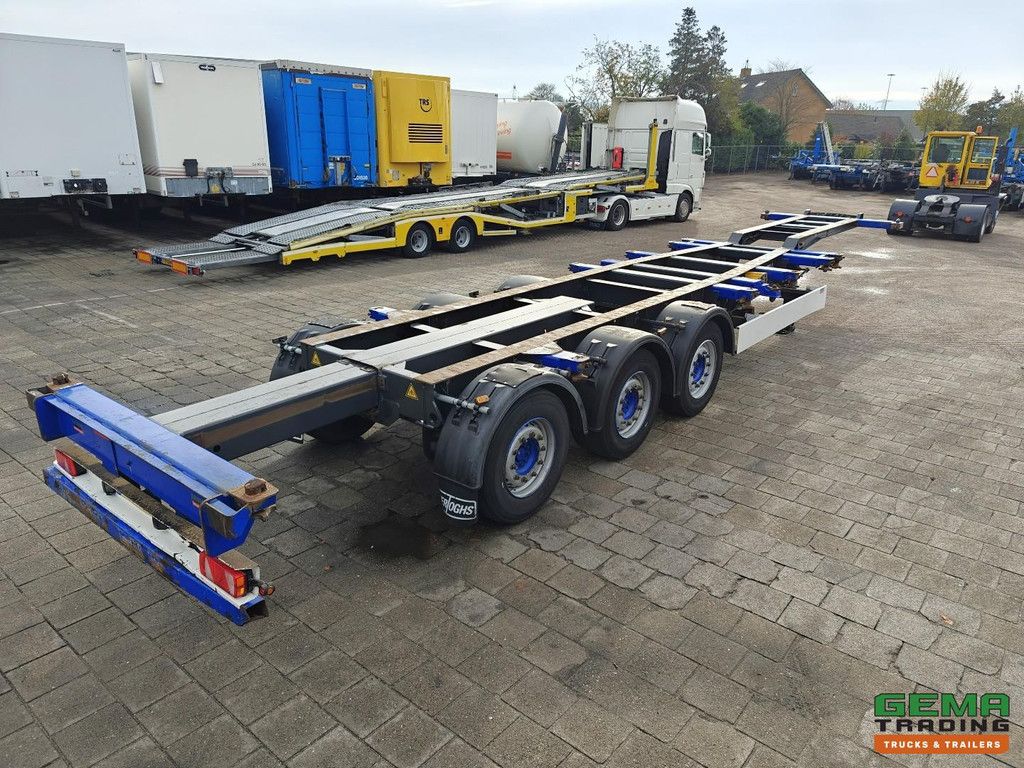 Kögel S24 kögel-trax 3 achsen - scheibenbremsen - liftachse - hinterachs-schiebemechanismus - 01/2026 TÜV