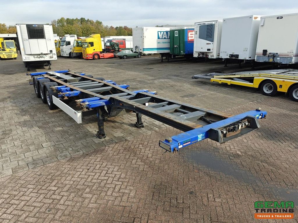 Kögel S24 kögel-trax 3 achsen - scheibenbremsen - liftachse - hinterachs-schiebemechanismus - 01/2026 TÜV