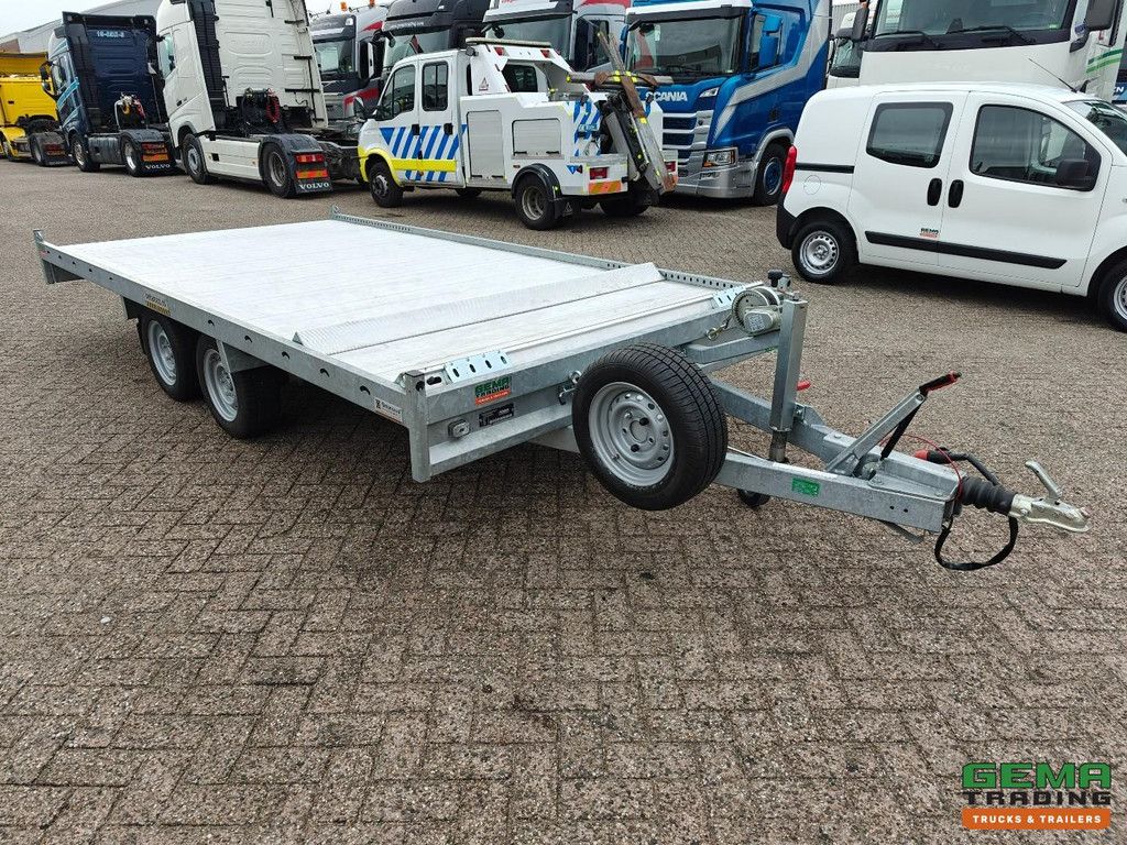 Anssems MSX 3000 MultiTransporter - 3000KG - 405x200 - Wheel Stops - Alko Compact 900 Winch - New Condition