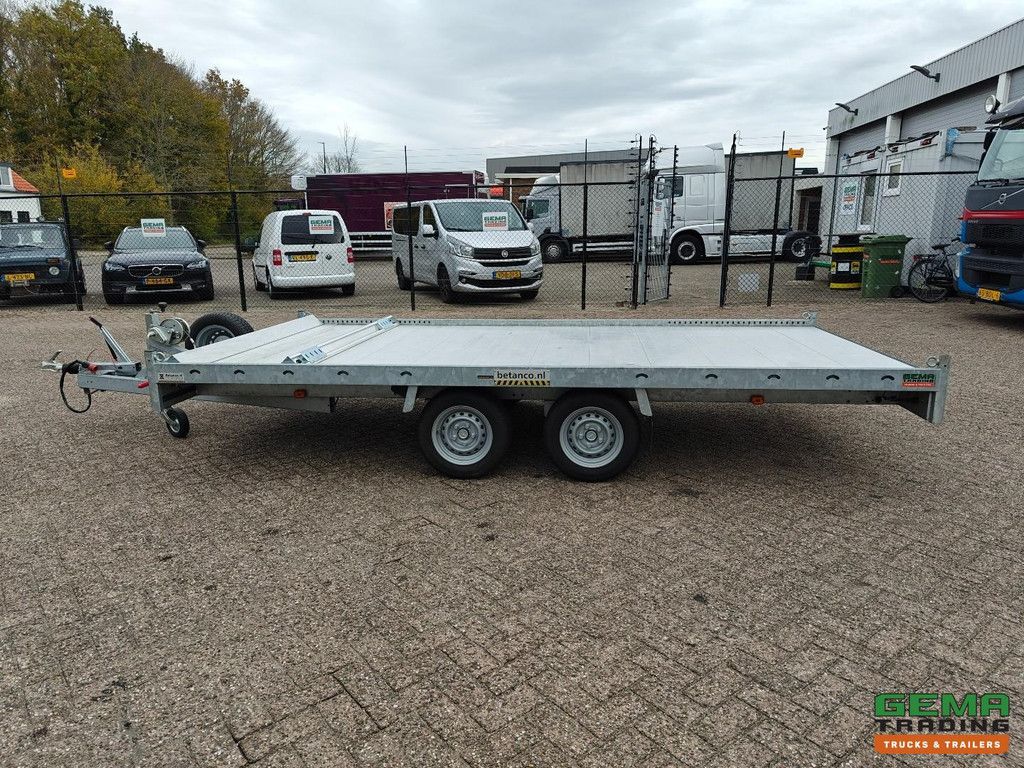Anssems MSX 3000 MultiTransporter - 3000KG - 405x200 - Wheel Stops - Alko Compact 900 Winch - New Condition
