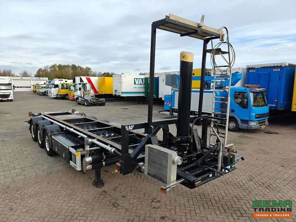 LAG O-3-CC 3 Axles MB - 30FT Tipping Chassis - Rotary Feeder - Cooler - 5490KG