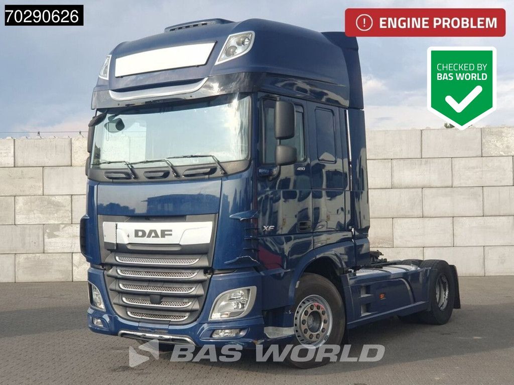DAF XF 480 4X2 ENGINE PROBLEM SSC 2xTanks Satndairco ACC Euro 6