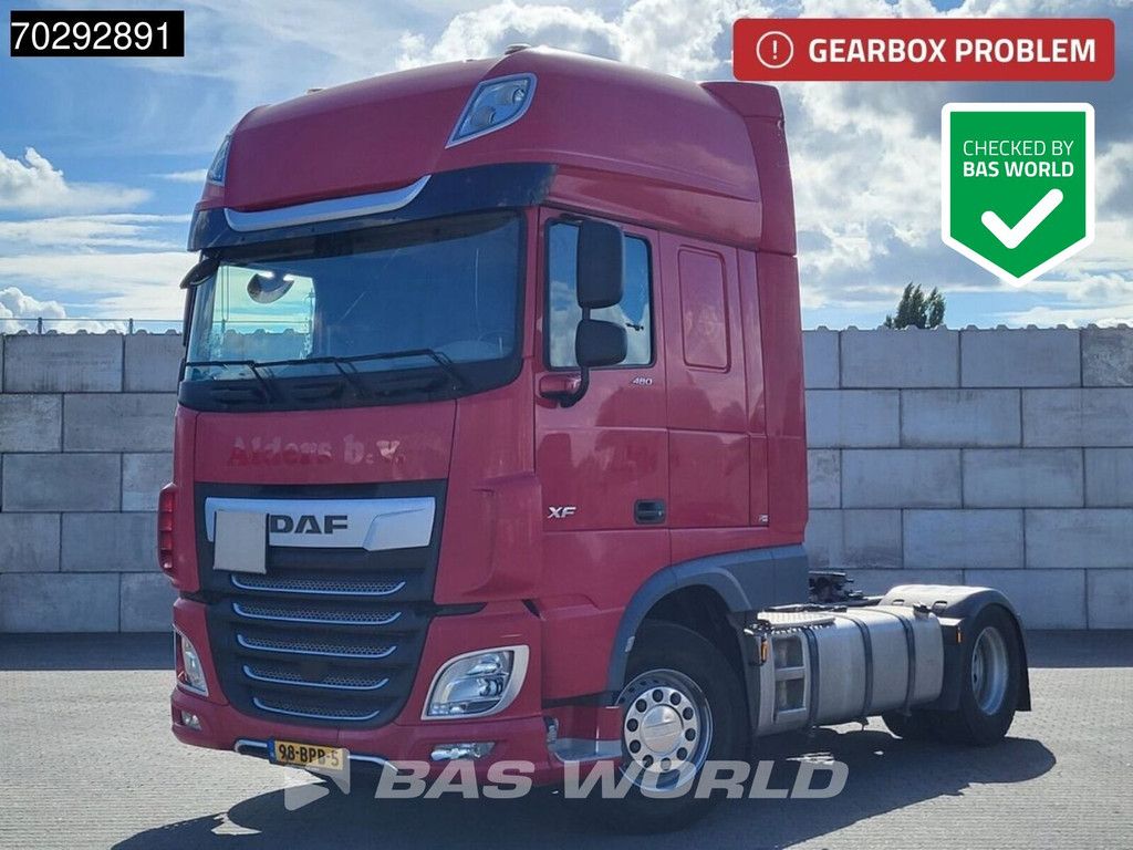 DAF XF 480 4X2 Gearbox-Problem NL-Truck APK 01-26 SSC Hydraulik ACC Navi Euro 6