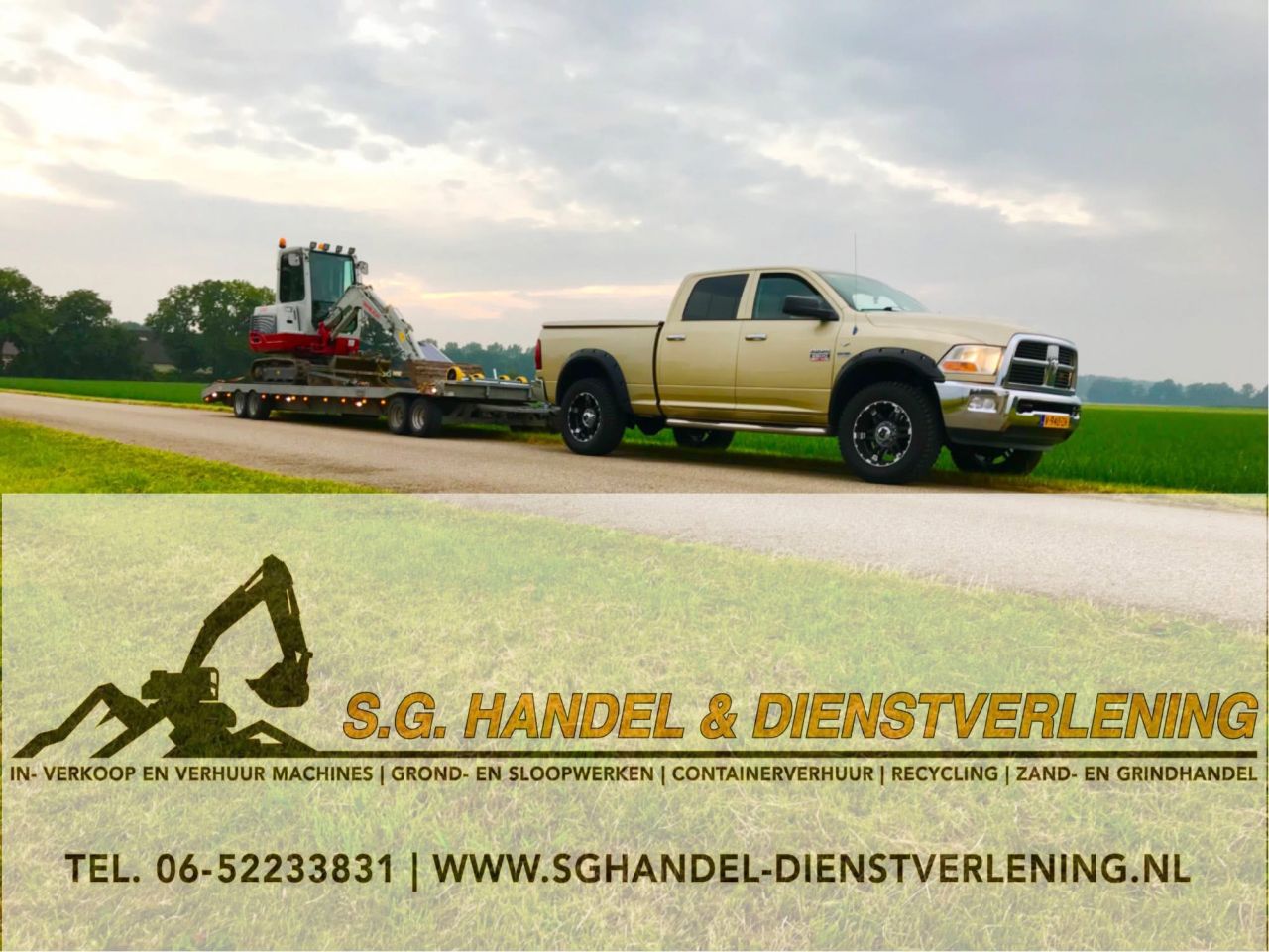 Te koop Veldhuizen 3 4 Asser Twintrailer container aanhanger