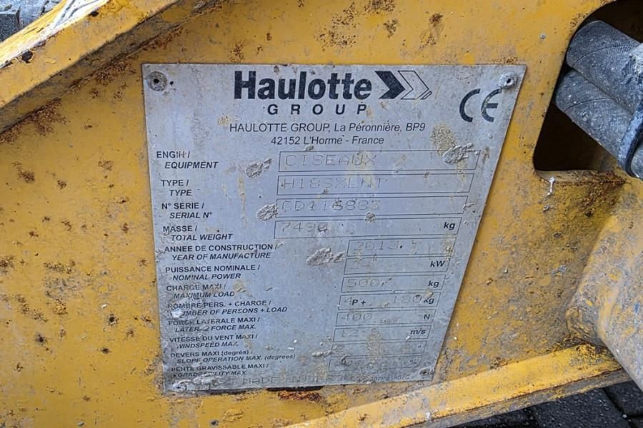 Haulotte H18SXL Diesel, 4x4 Drive, 18m Working Height, 500k