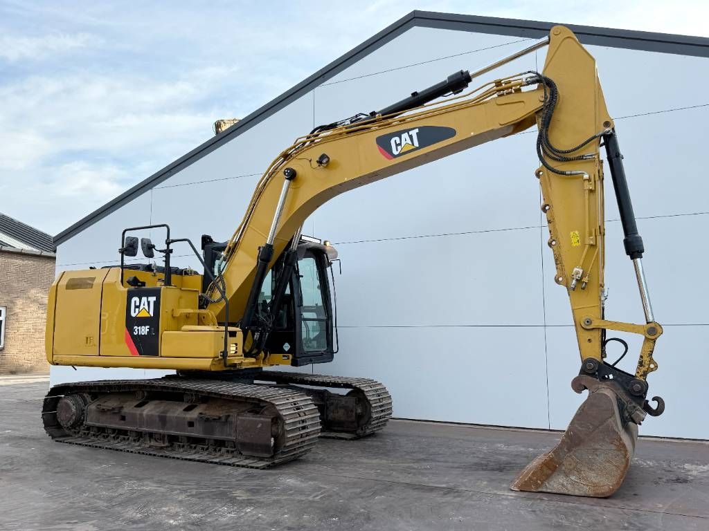 CAT 318FL - Hammer Lines / Quick Coupler / Camera