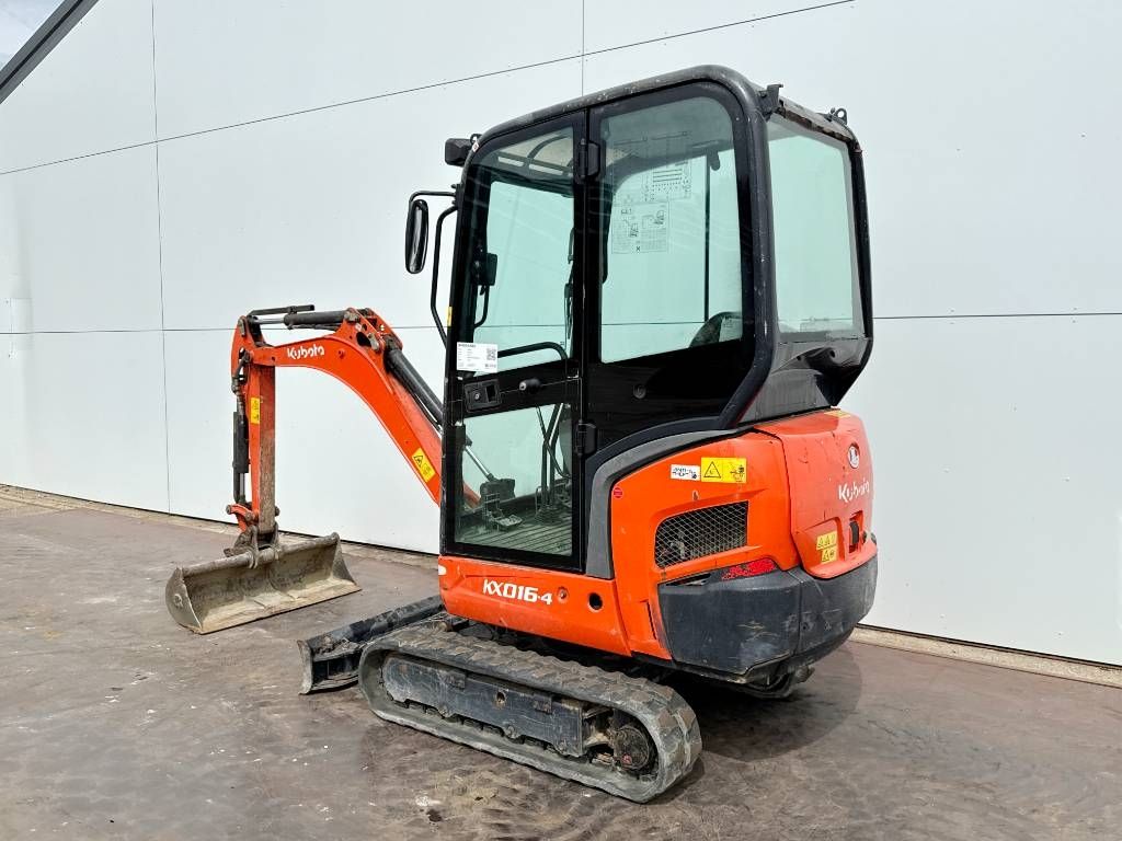 Kubota KX016-4 - Hammer Lines / Quick Coupler