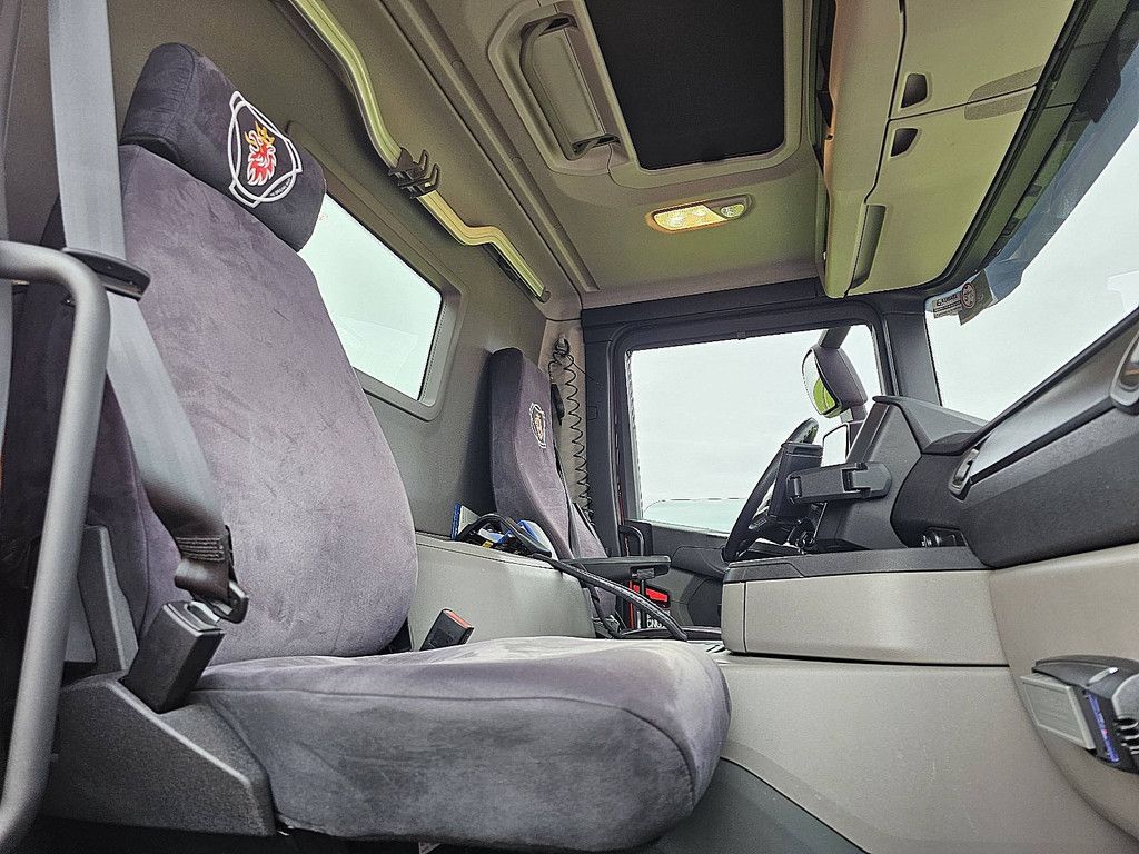 SCANIA P410 cng,fassi f235