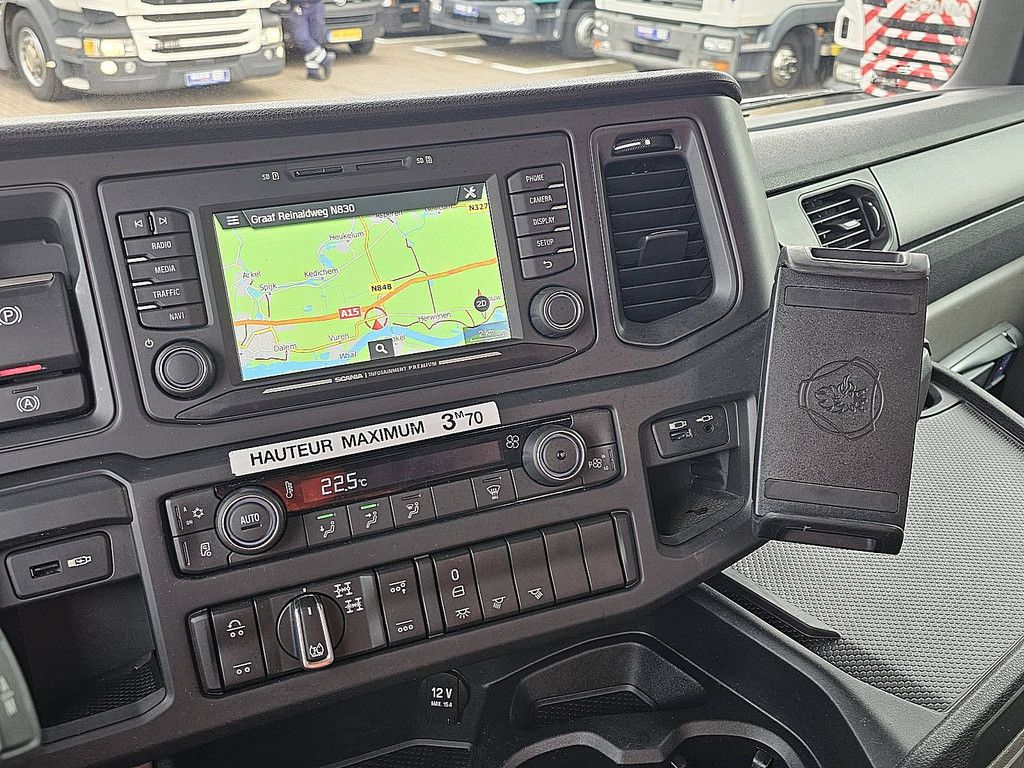 SCANIA P410 cng,fassi f235