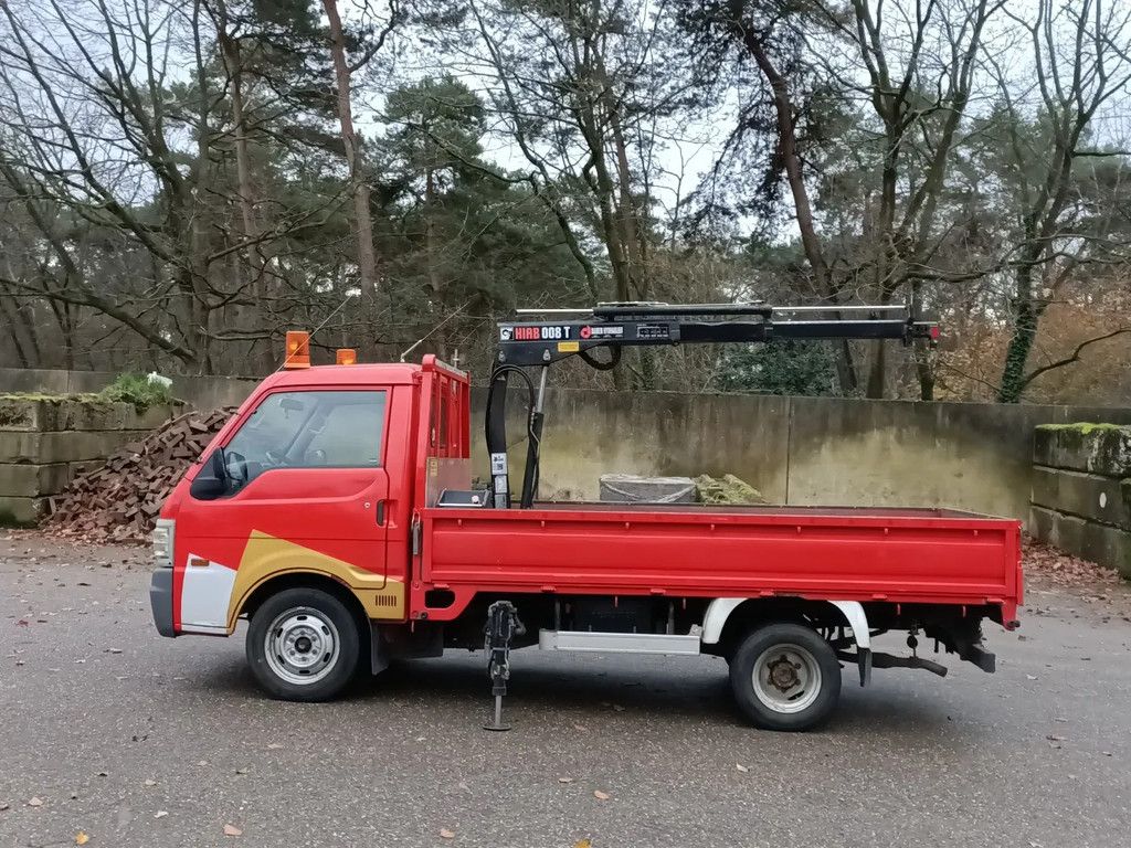Mazda E2200 Pick-Up met laadkraan Hiab 008T