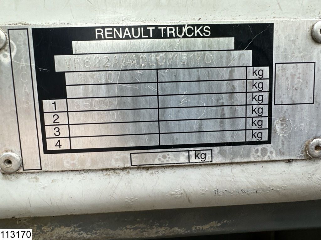 Renault Premium 18811 Liter, LPG GPL, Gastank, Steel suspension