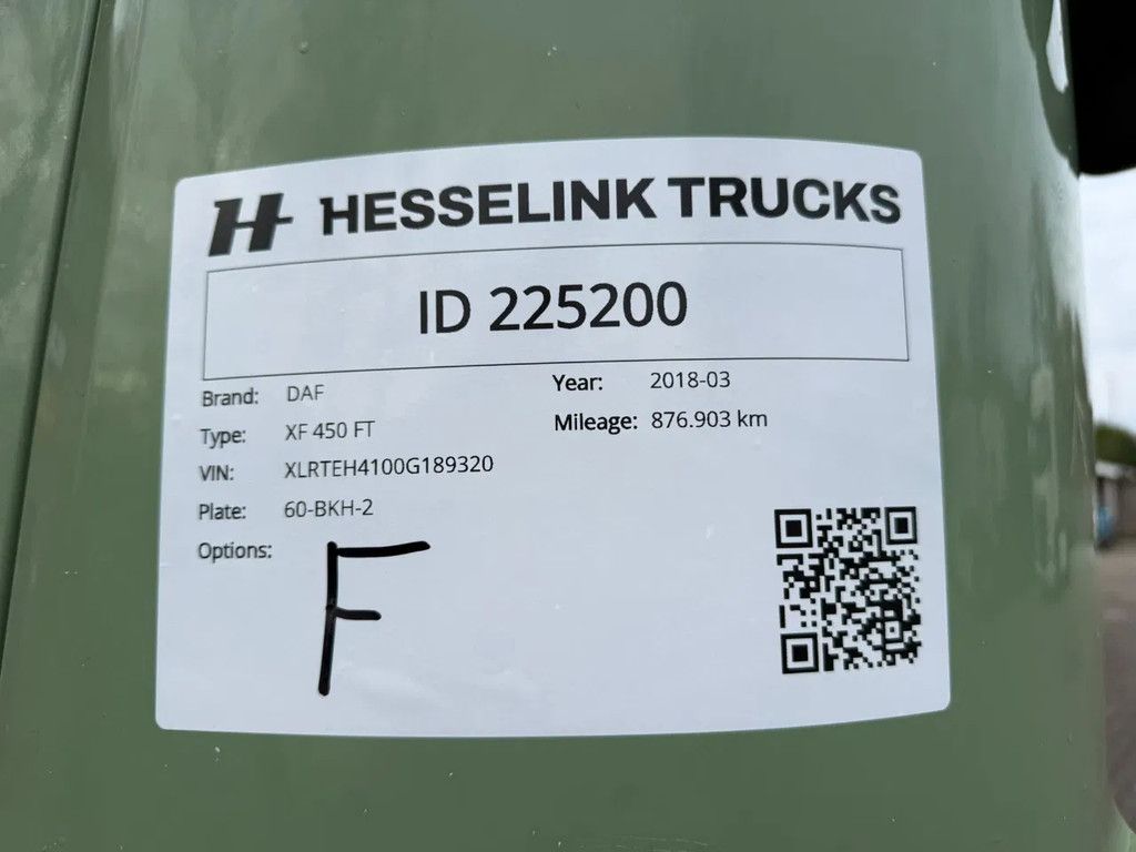 DAF XF 450 4X2 SSC Super Space Standairco NL Truck TUV 03-04-2026