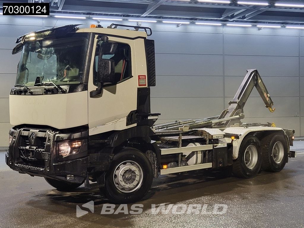 Renault C 430 6X4 20 tons Marrel AL20 S52 container systeem Automatic Euro 6