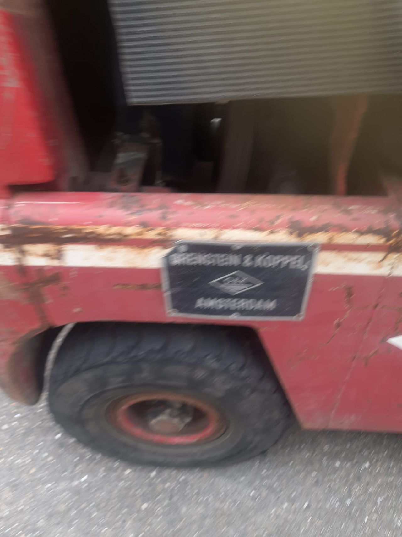 O EN K V20 OLDTIMER HEFTRUCK UIT 1972