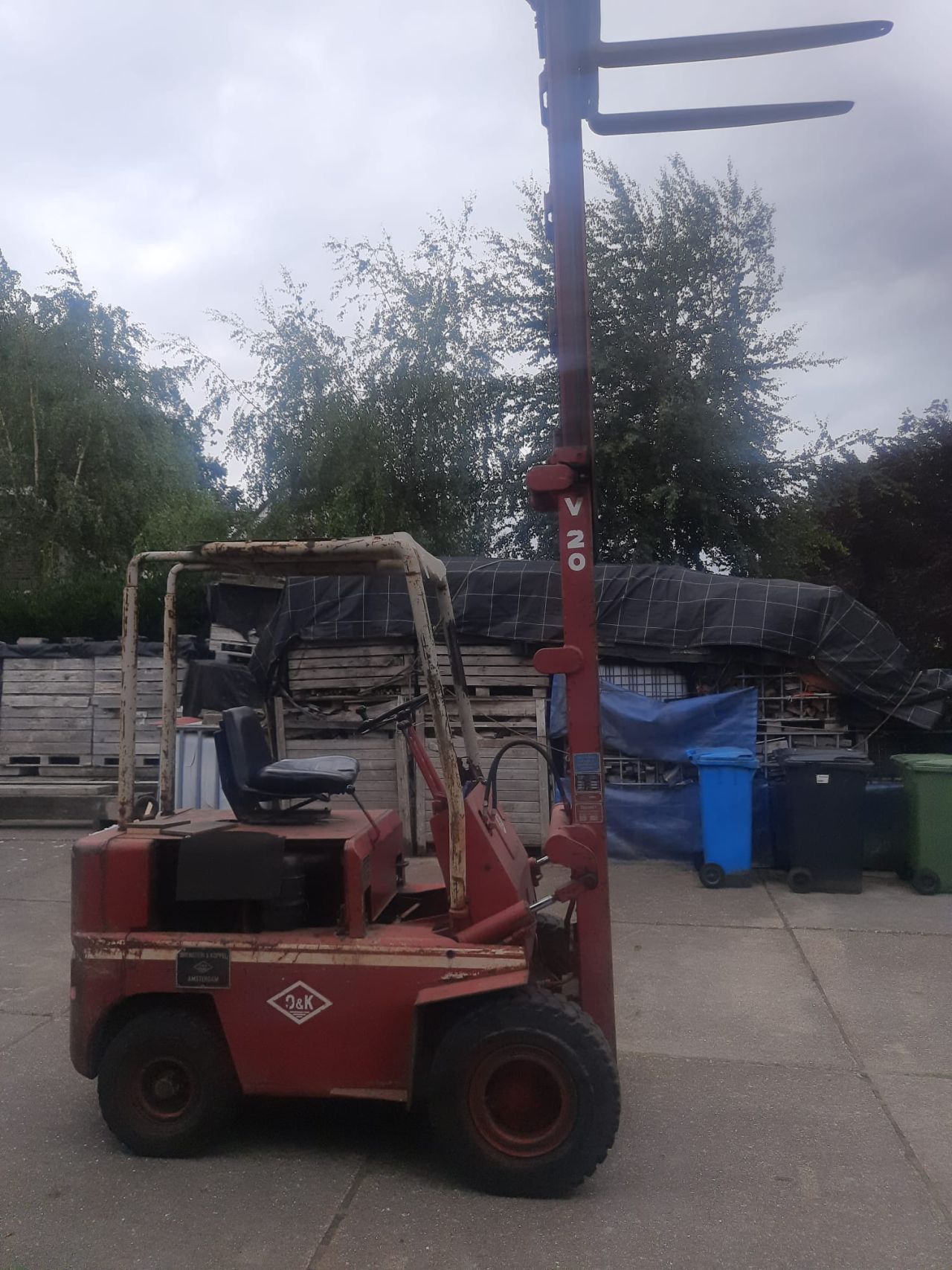 O EN K V20 OLDTIMER HEFTRUCK UIT 1972