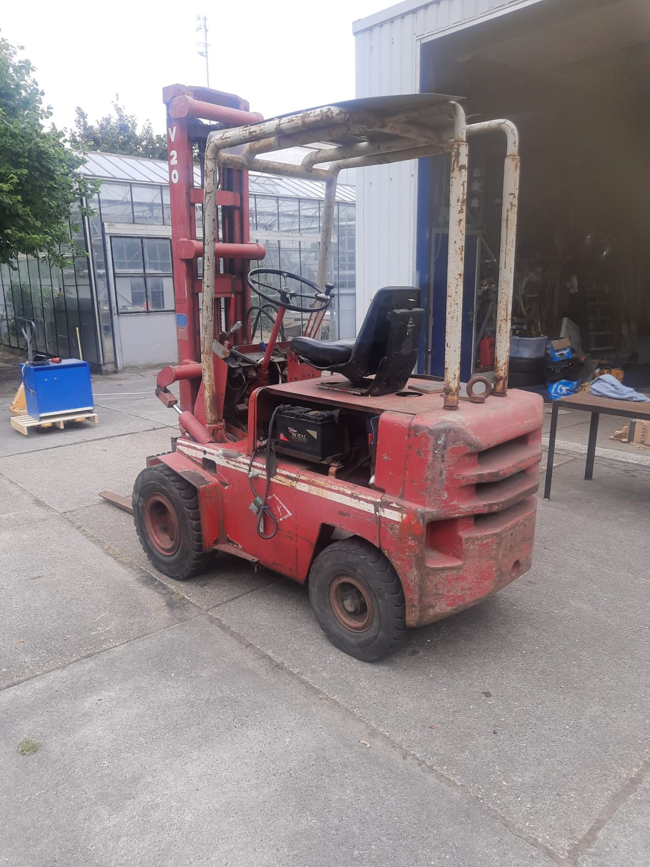 O EN K V20 OLDTIMER HEFTRUCK UIT 1972