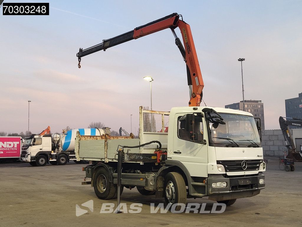 Mercedes Atego 1624 4X2 Palfinger PK10000 Kran Crane Manual Steelsuspension Euro 4