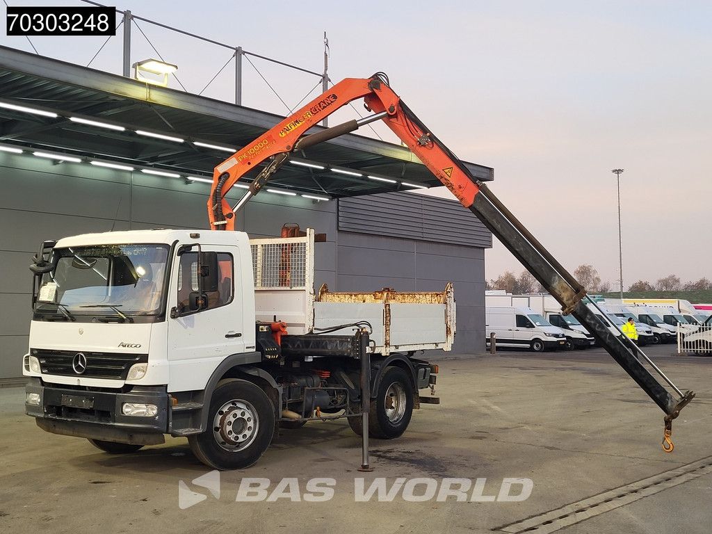Mercedes Atego 1624 4X2 Palfinger PK10000 Kran Crane Manual Steelsuspension Euro 4