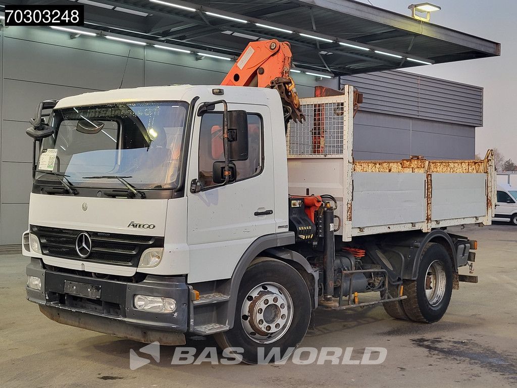 Mercedes Atego 1624 4X2 Palfinger PK10000 Kran Crane Manual Steelsuspension Euro 4