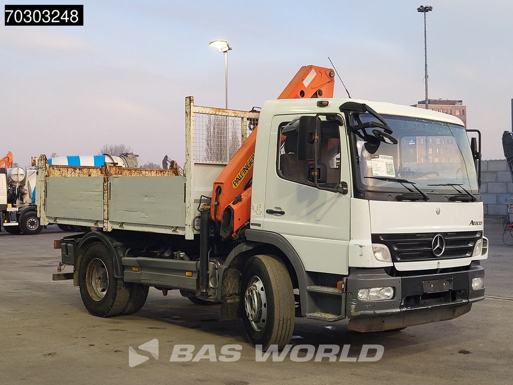 Mercedes Atego 1624 4X2 Palfinger PK10000 Kran Crane Manual Steelsuspension Euro 4