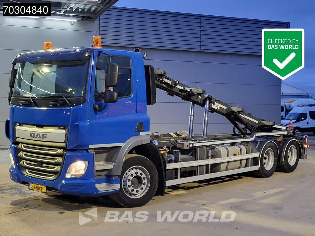 DAF CF 460 6X2 NL-Truck APK ACC Liftachse 28T Trans-Com chainlift Euro 6