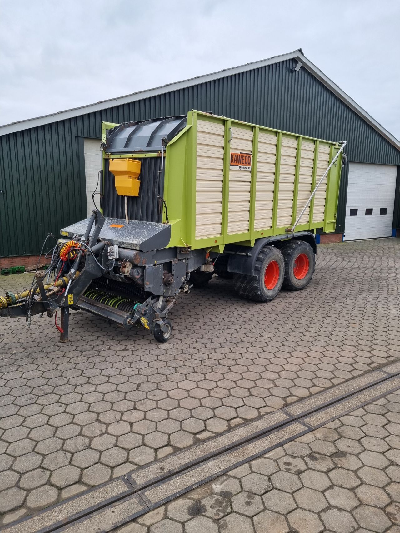 2007 Kaweco Thorium 45 opraapwagen/silagewagen