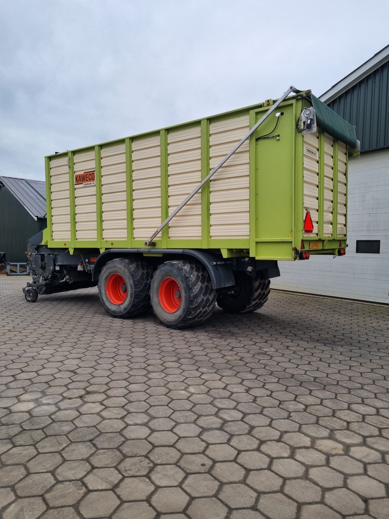 2007 Kaweco Thorium 45 opraapwagen/silagewagen