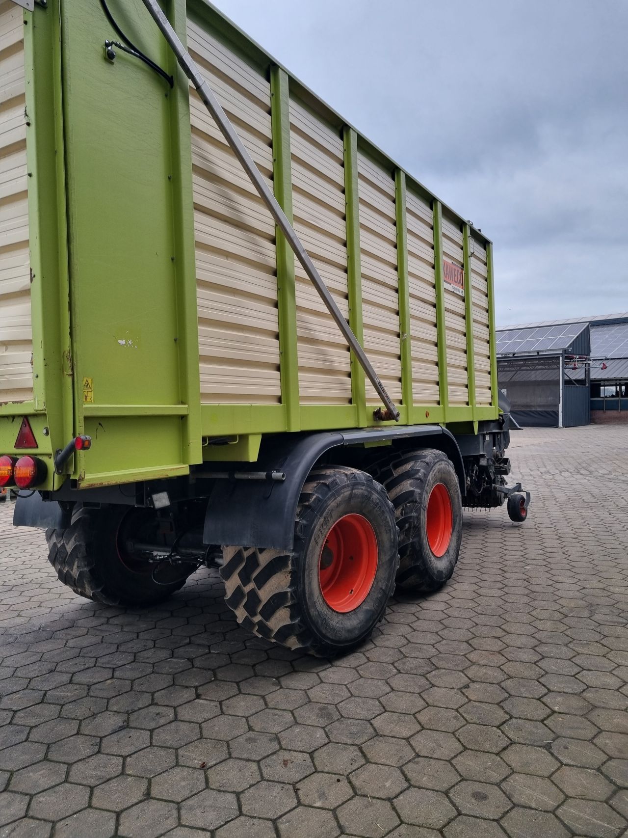 2007 Kaweco Thorium 45 opraapwagen/silagewagen