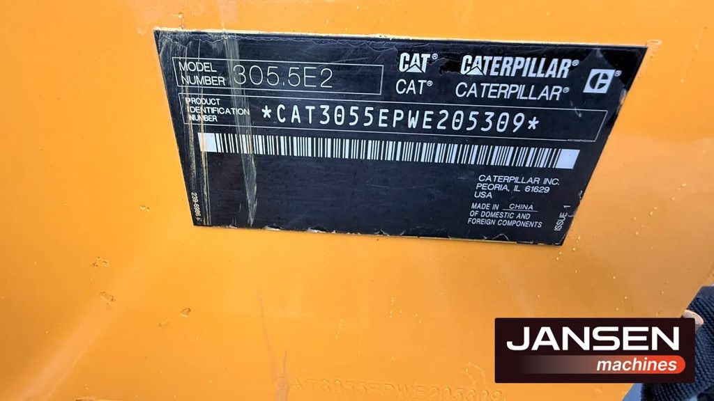 Caterpillar CAT 305.5 E CR