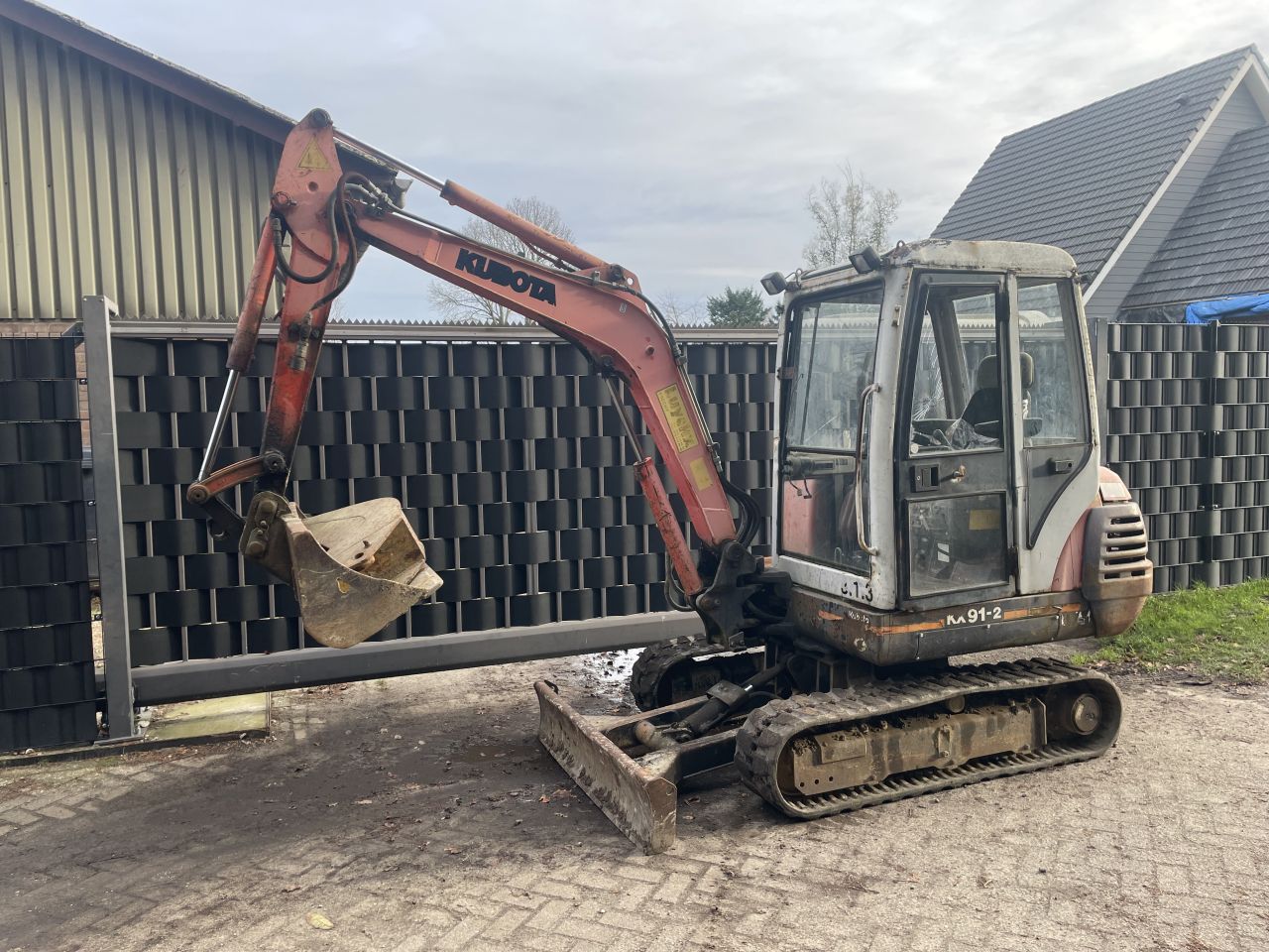 Kubota KX91-2 bobcat mini graafmachine hitachi yanmar
