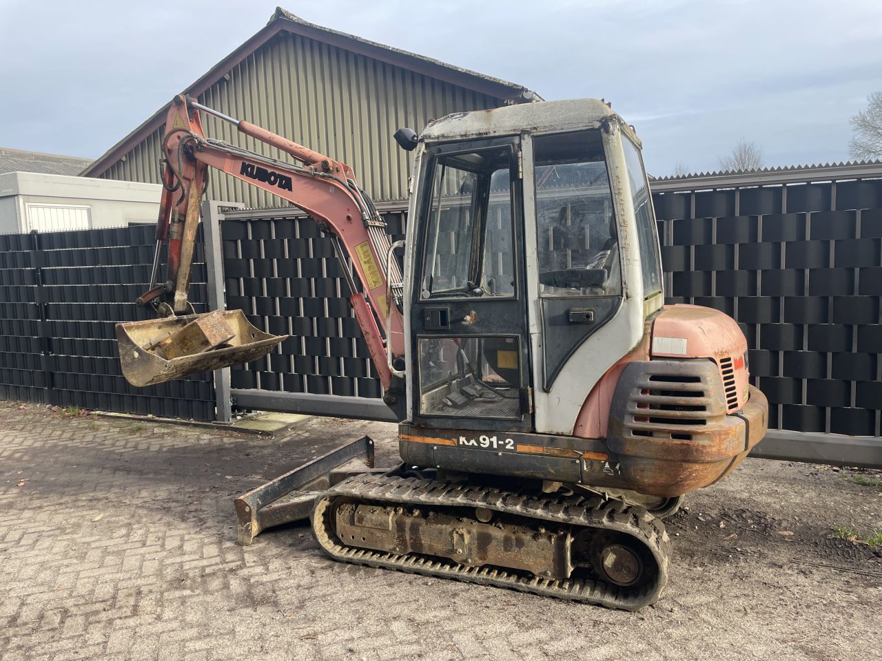 Kubota KX91-2 bobcat mini graafmachine hitachi yanmar