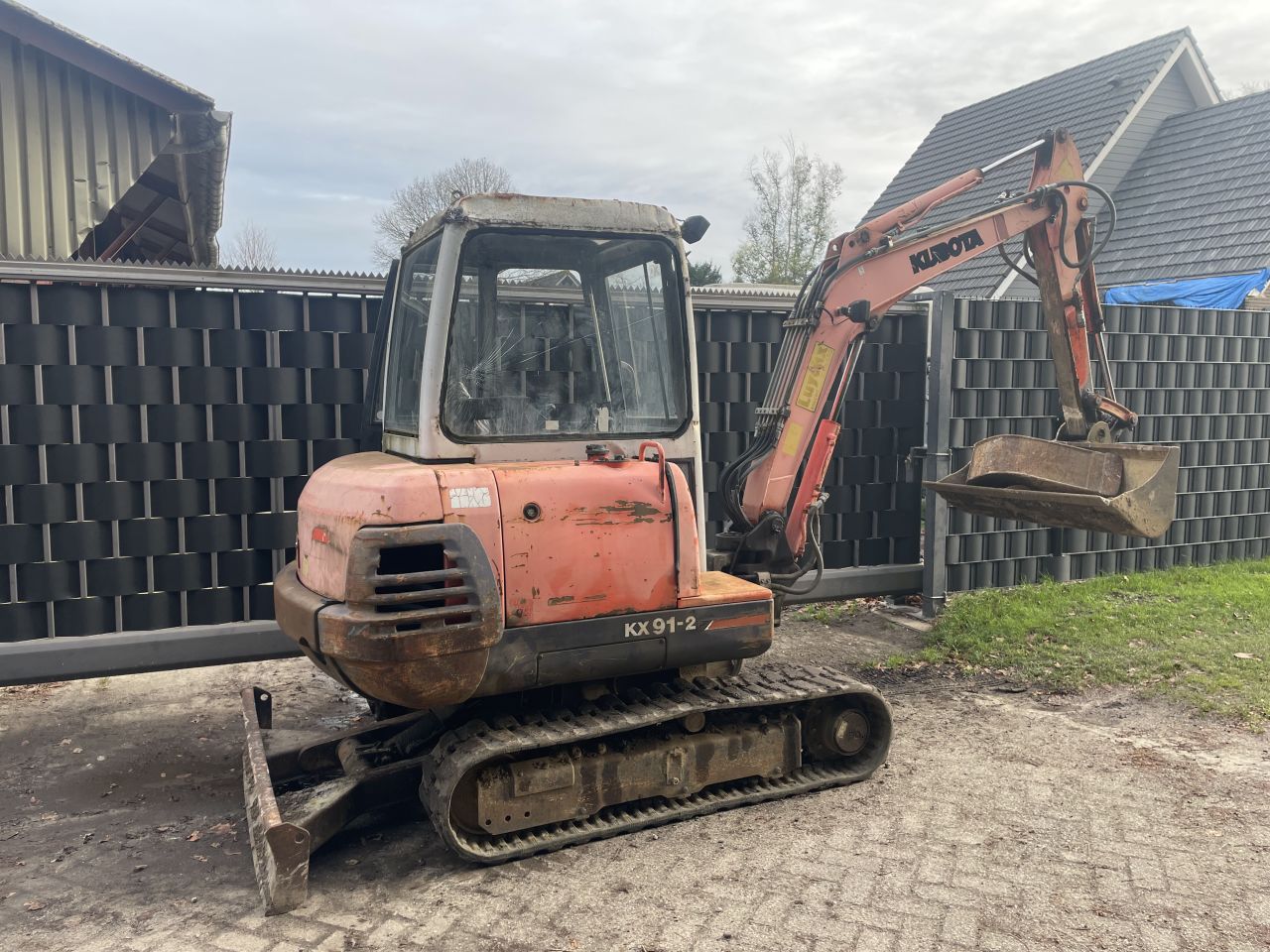 Kubota KX91-2 bobcat mini graafmachine hitachi yanmar