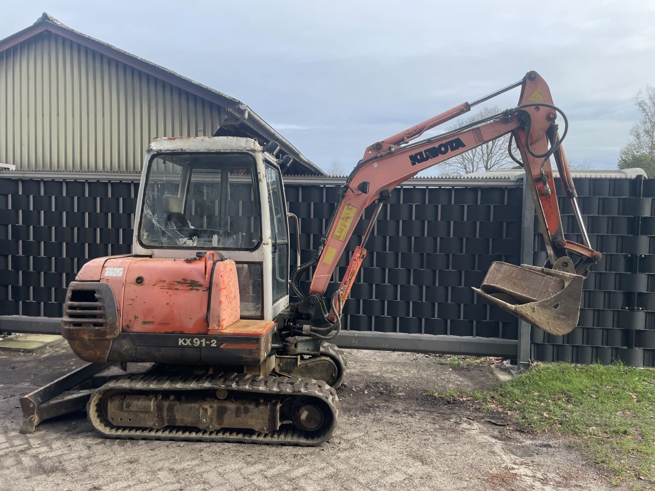 Kubota KX91-2 bobcat mini graafmachine hitachi yanmar