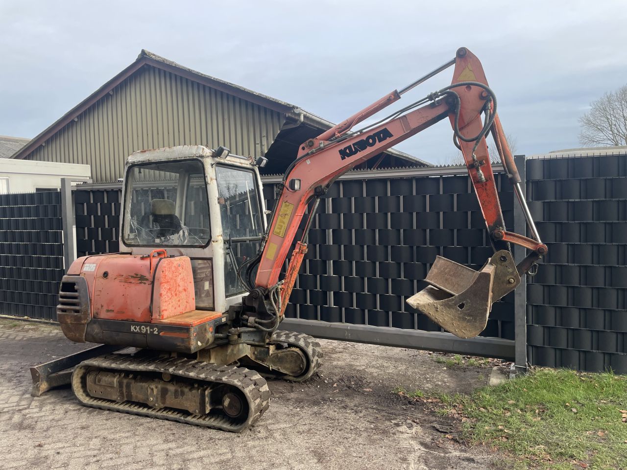 Kubota KX91-2 bobcat mini graafmachine hitachi yanmar
