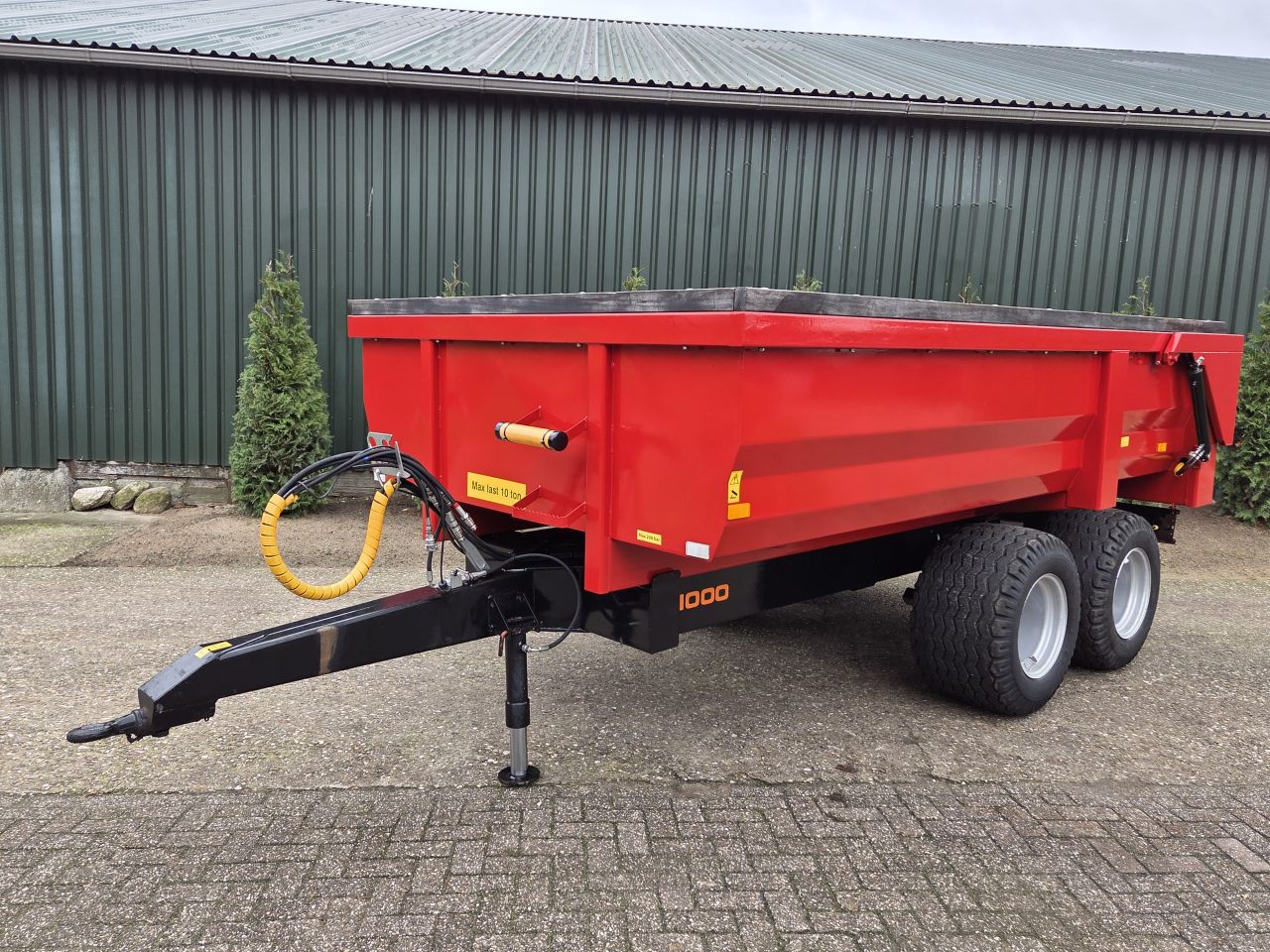 Palmse Trailer PT1000 Kipper bakkenwagen kraankar dumpertje