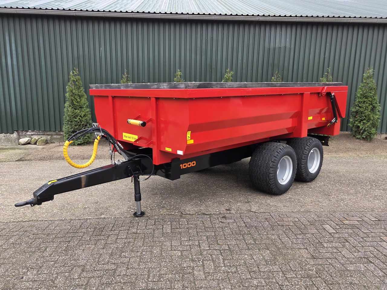 Palmse Trailer PT1000 Kipper bakkenwagen kraankar dumpertje