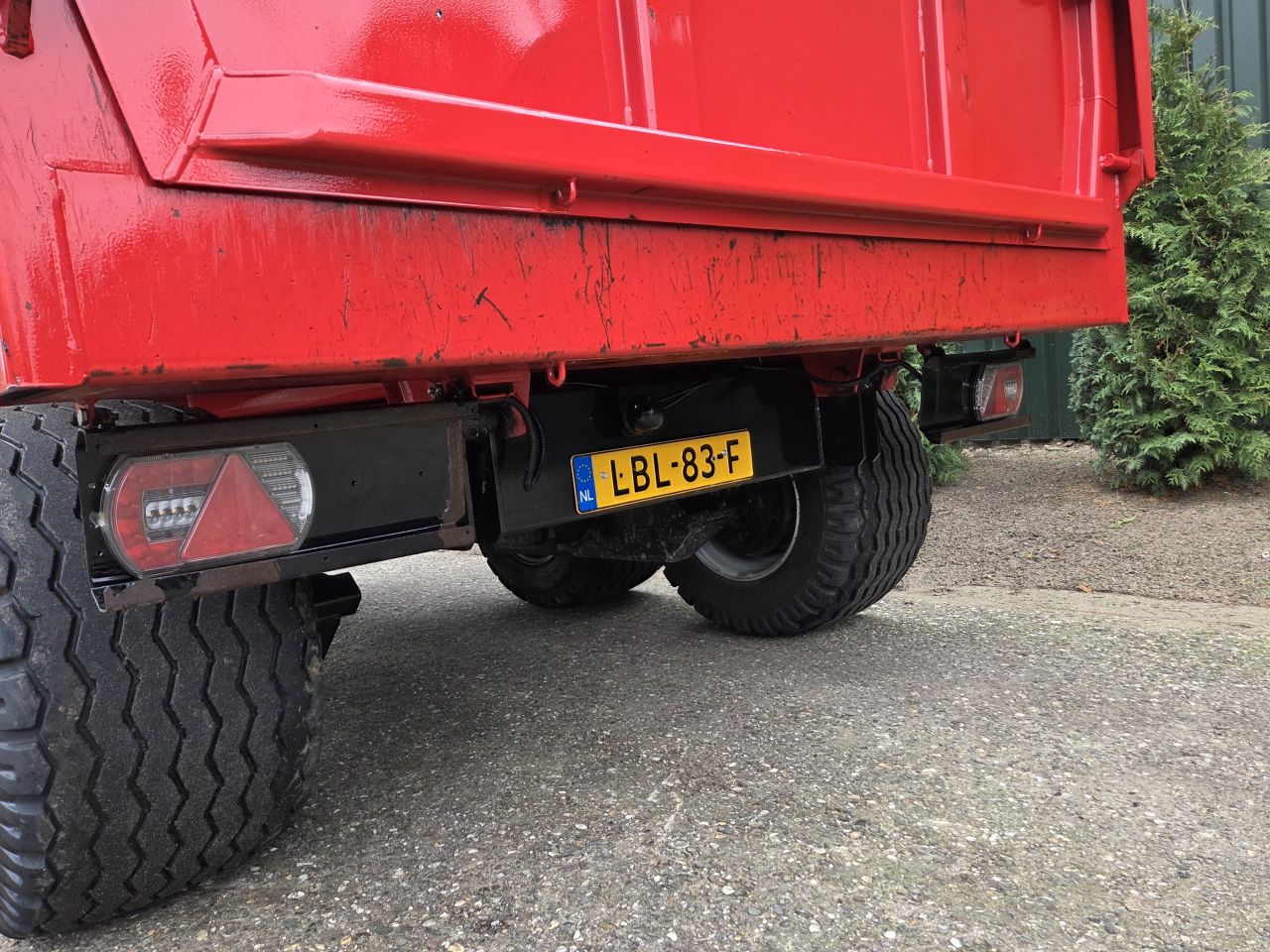 Palmse Trailer PT1000 Kipper bakkenwagen kraankar dumpertje