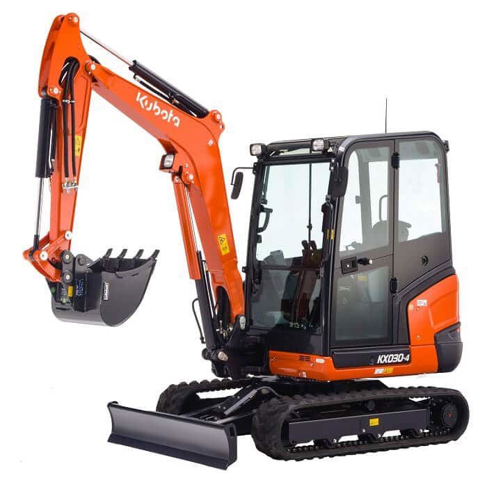 Kubota KX030-4GL HI Lease € 696,53