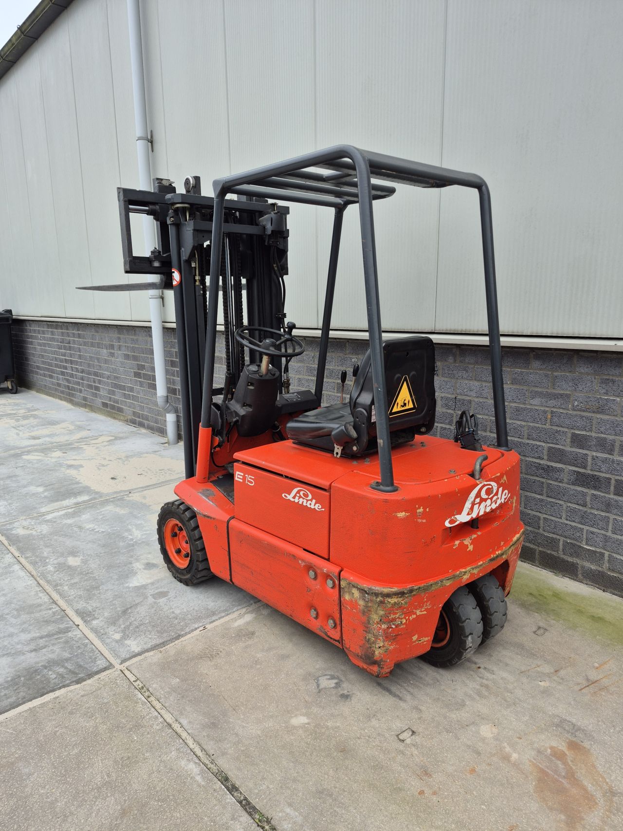 Linde E15 triplex sideshift 4.270 mm accu bj 11-2021