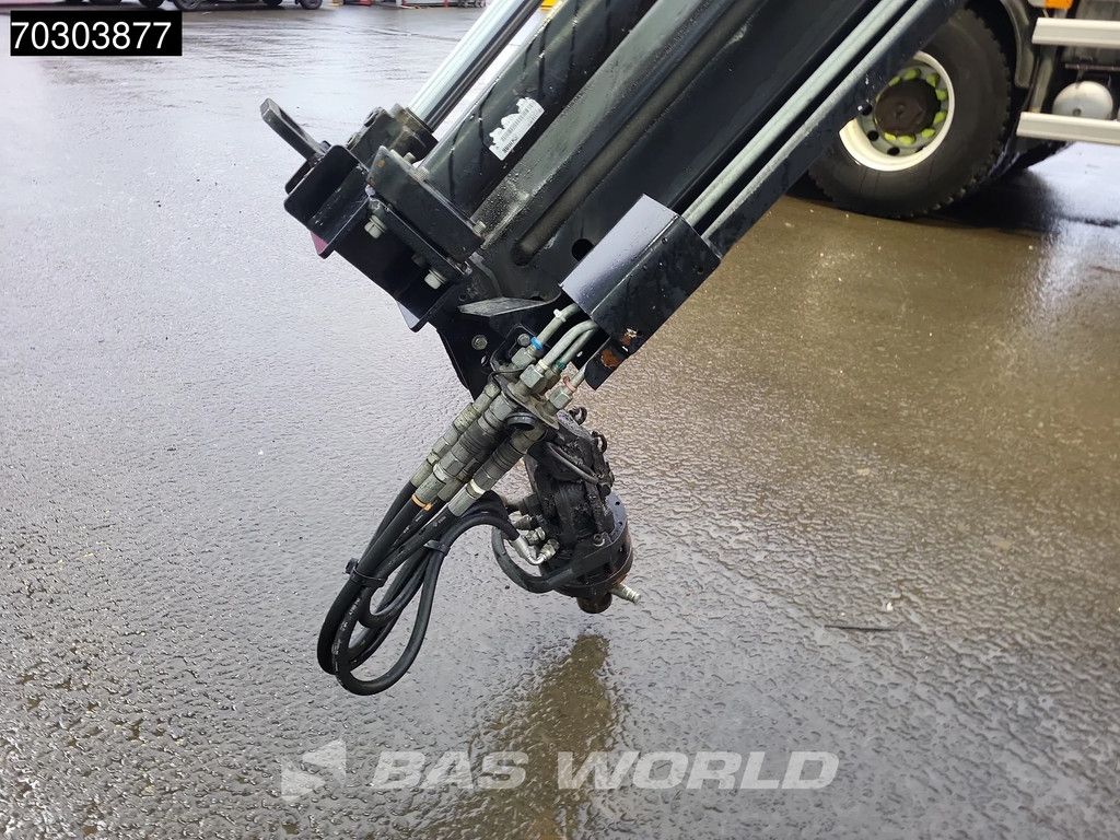 Iveco Trakker 450 8X4 HIAB 211 EP-4 Hiduo Kran Crane Big-Axle 2-Side Tipper Euro 6